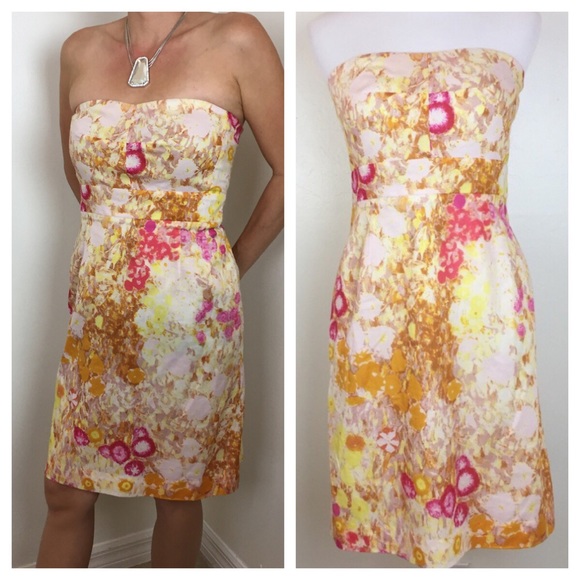 J. Crew Dresses & Skirts - ➖J. Crew➖ Strapless Floral Print Dress